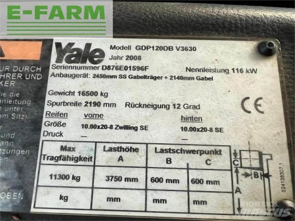 Yale gdp 120 db Wózki widłowe inne