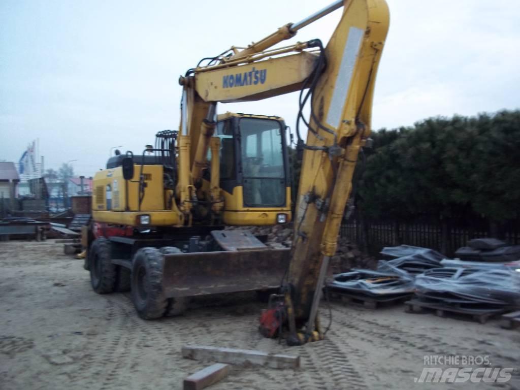 Komatsu PW 180-7 Koparki kołowe