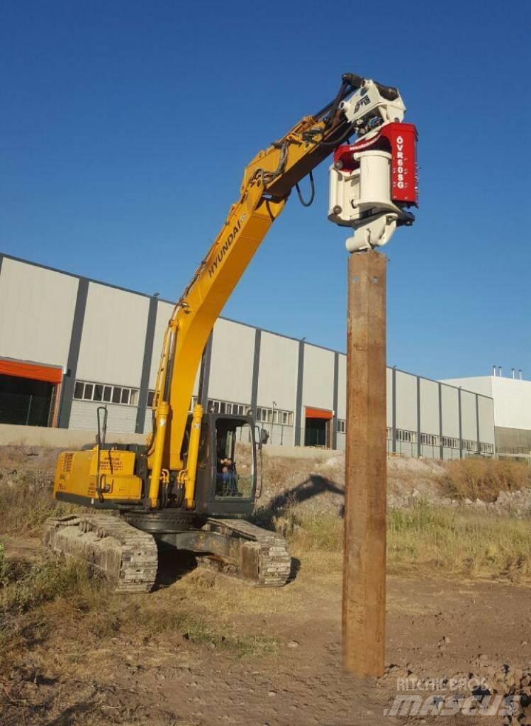  OVR 60SG Wibracyjne maszyny do palowania
