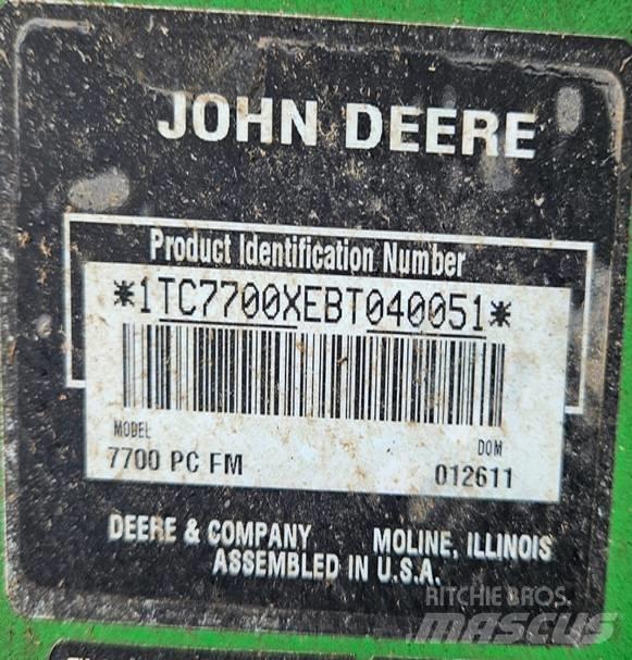 John Deere 7700 Kosiarki wrzecionowe