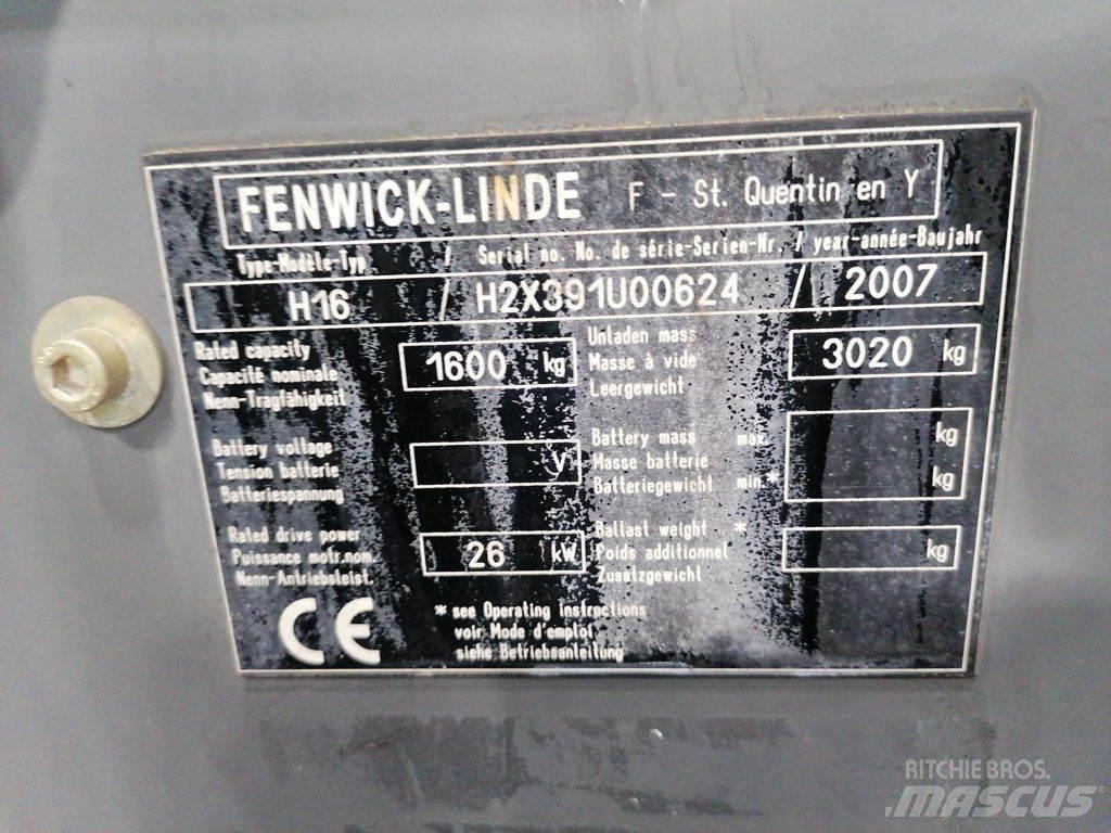 Linde H16D Wózki Diesla