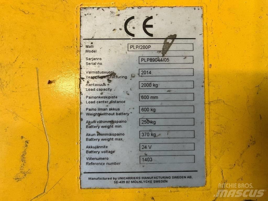Atlet PLP89044/05 Wózki widłowe unoszące z platformą dla operatora