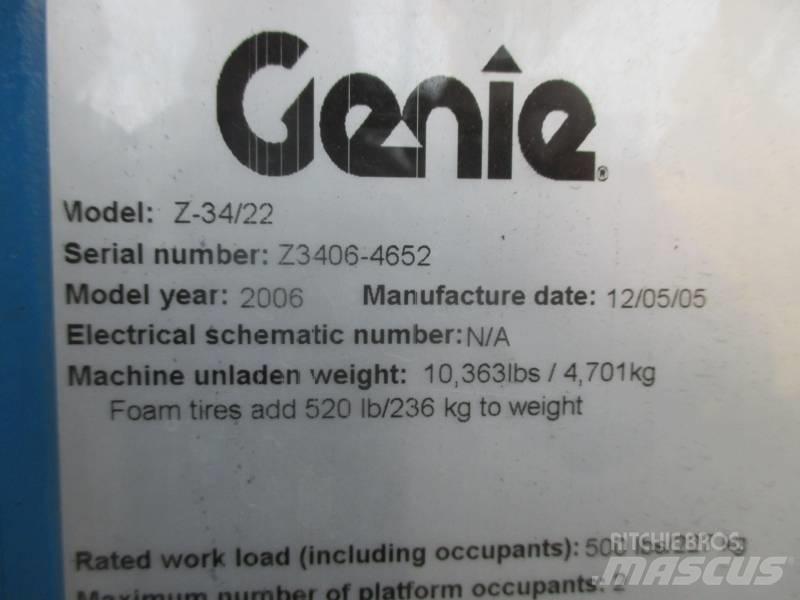 Genie Z 34/22 RT Podnośniki przegubowe
