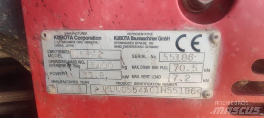 Kubota U 55-4 Minikoparki