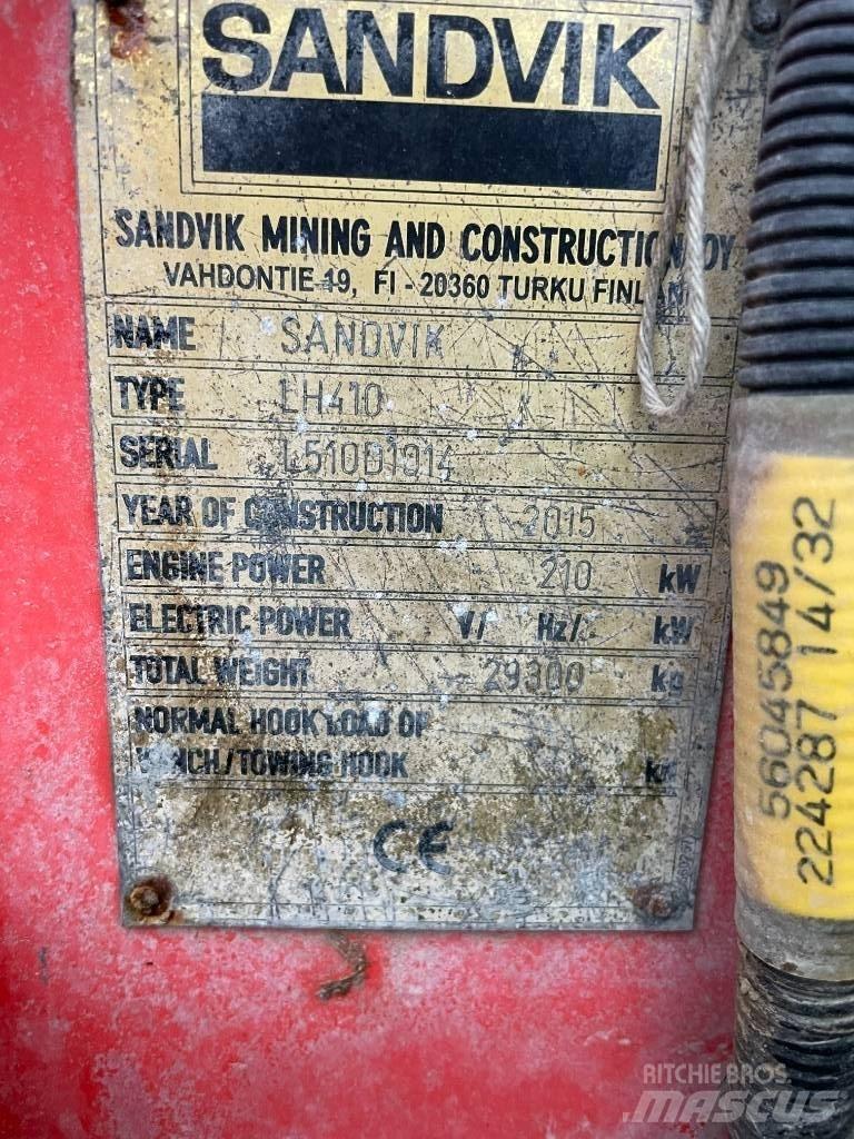 Sandvik LH 410 Ładowarki górnicze