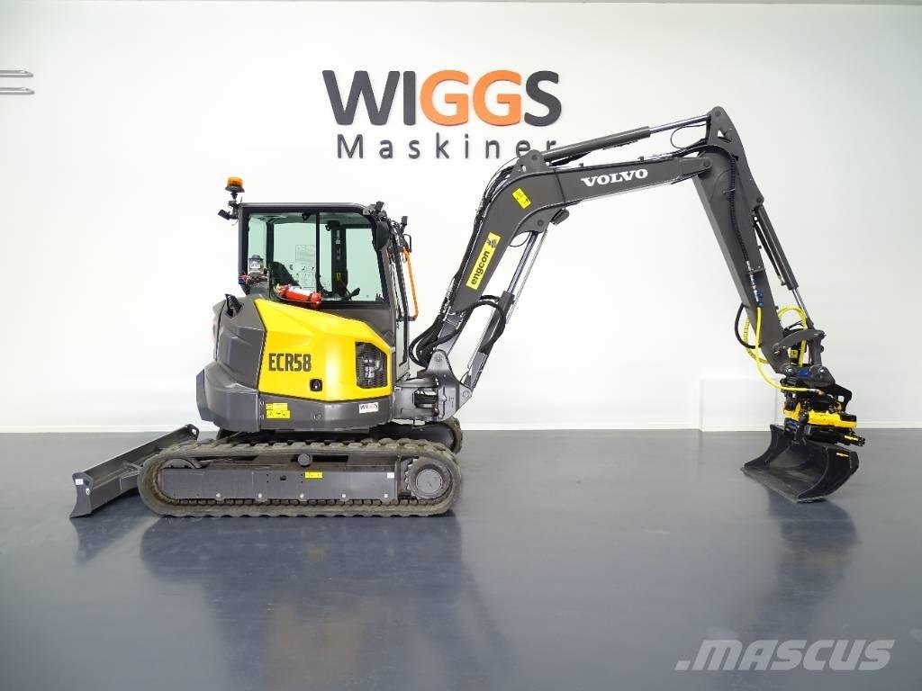 Volvo ECR58F Minikoparki