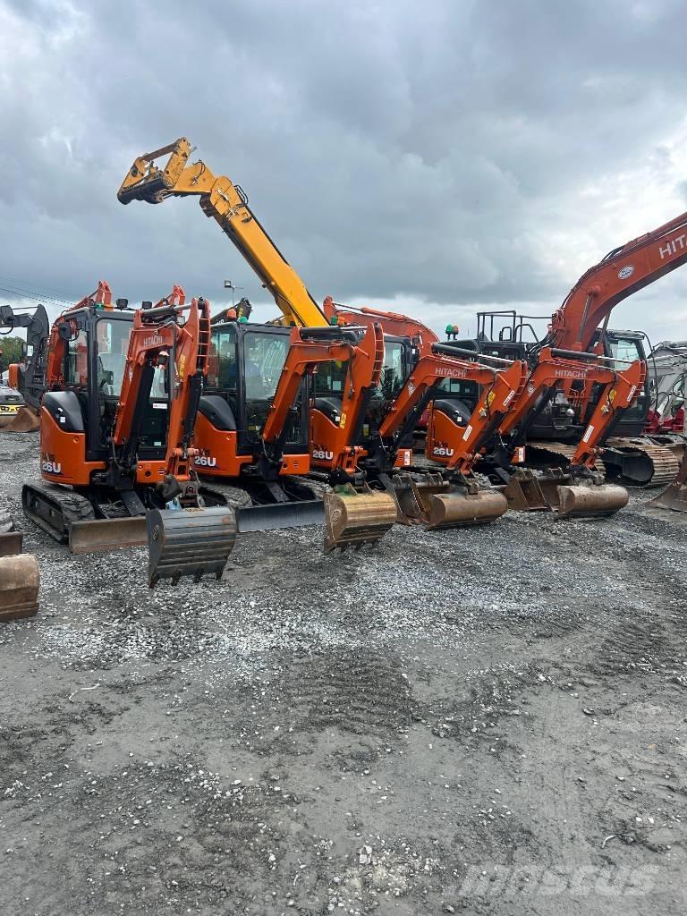 Hitachi ZX 26 U-6 Minikoparki