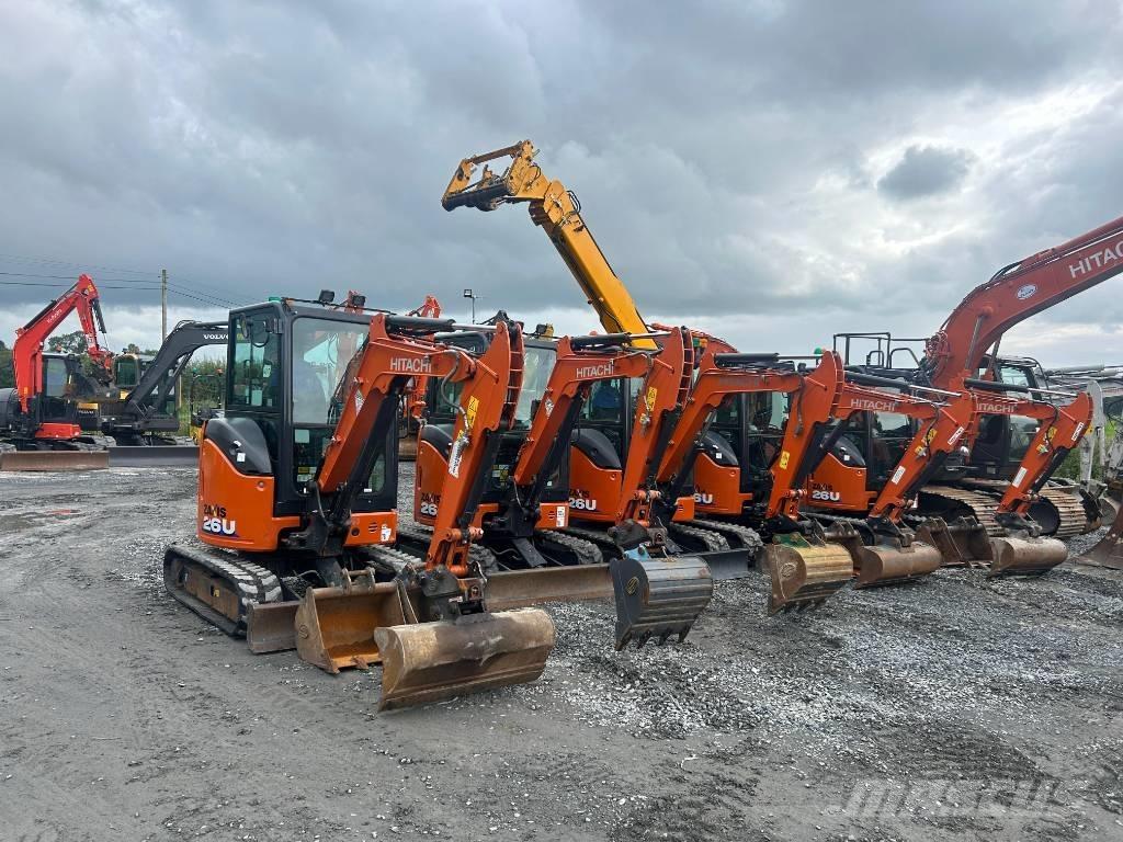 Hitachi ZX 26 U-6 Minikoparki