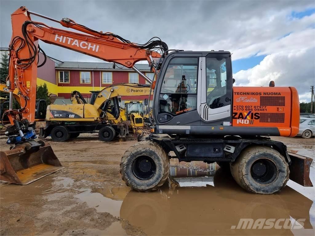 Hitachi ZX 140 W-3 Koparki kołowe