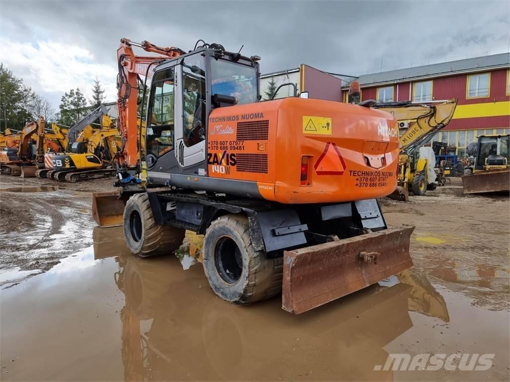 Hitachi ZX 140 W-3 Koparki kołowe
