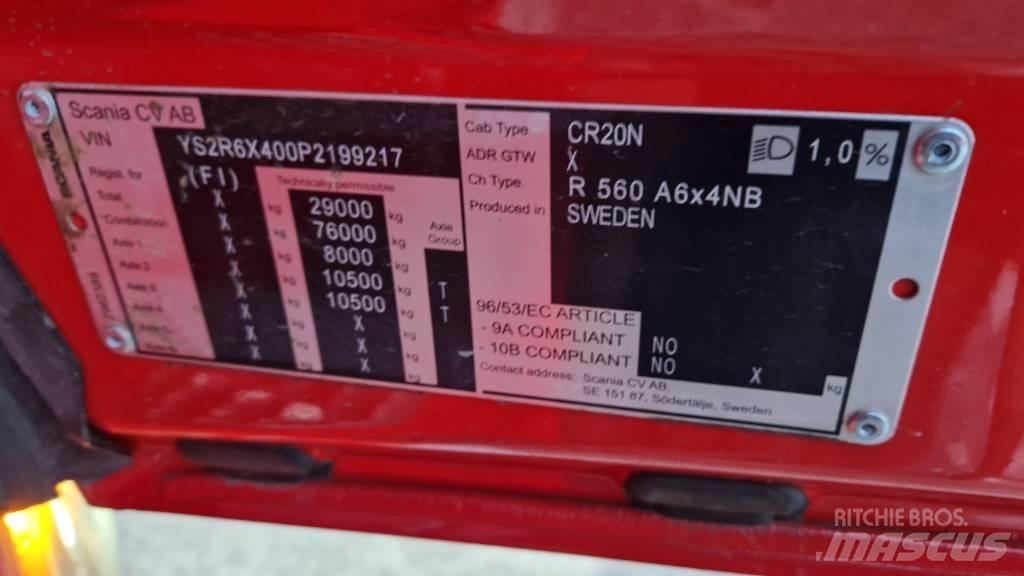 Scania HCT R560 6x4 Ciągniki siodłowe