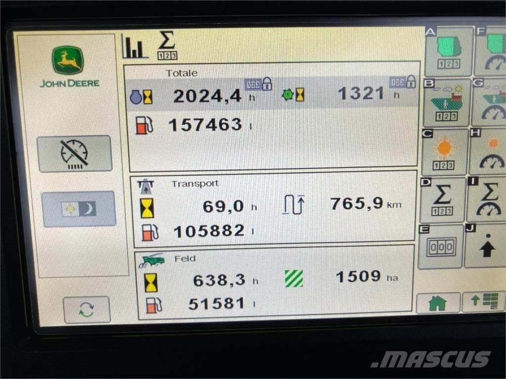 John Deere 9800i Kombajny silosowe