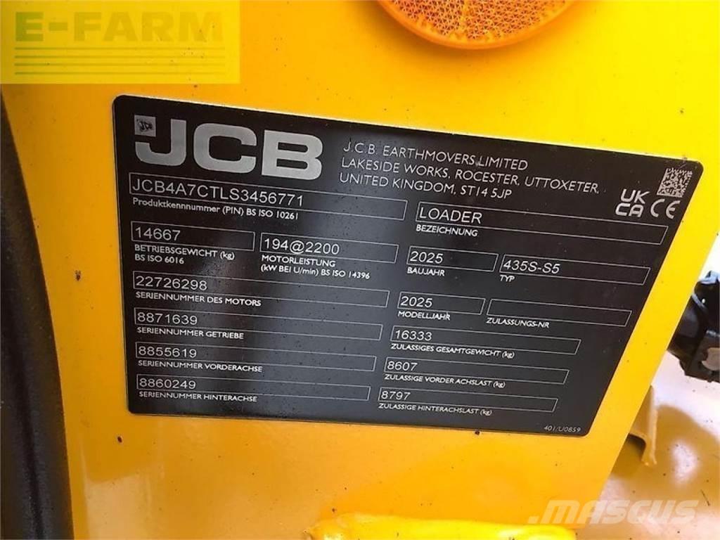 JCB 435s stufe v Minikoparki