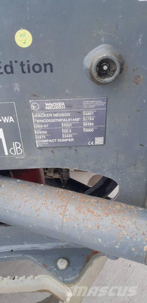 Wacker Neuson DW 50 Wozidła kolebkowe