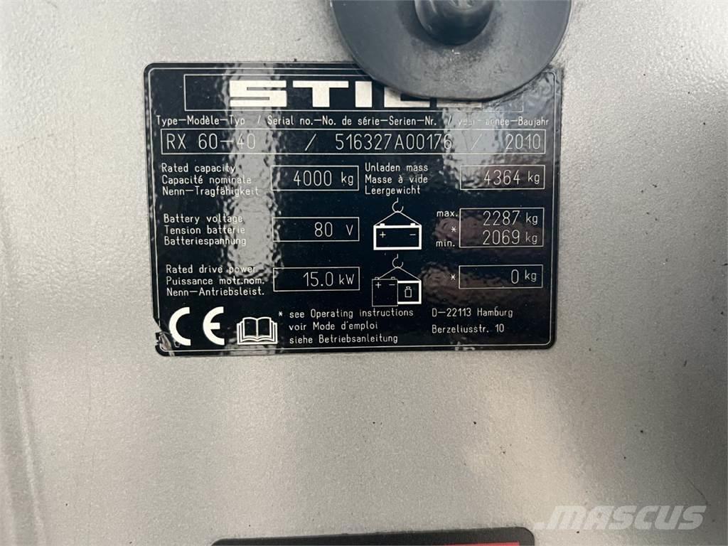 Still RX60-40 Wózki elektryczne