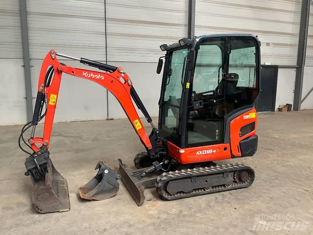 Kubota KX 018-4 Minikoparki