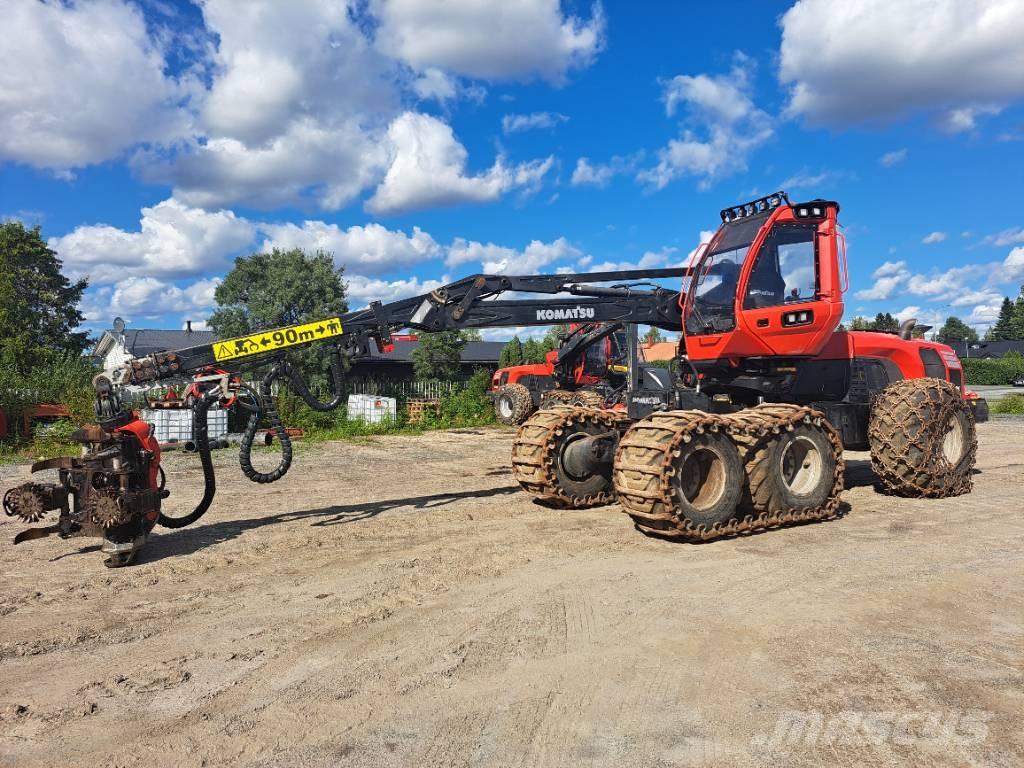 Komatsu 931 Harwestery