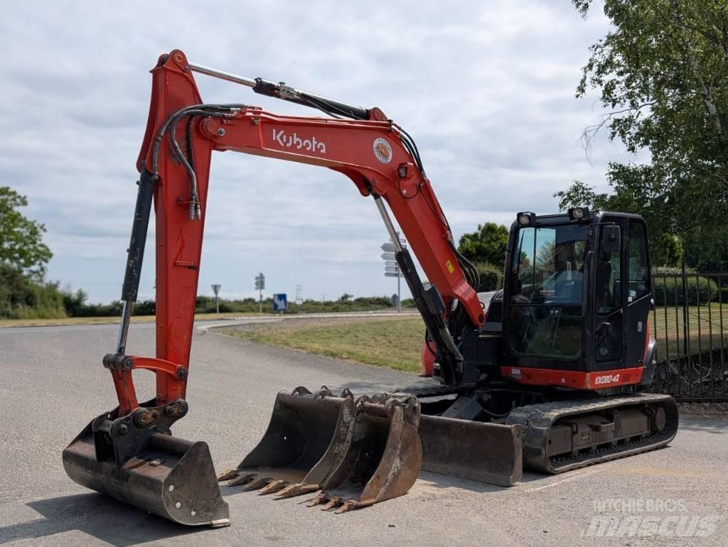 Kubota KX 080-4 Midikoparki  7t - 12t