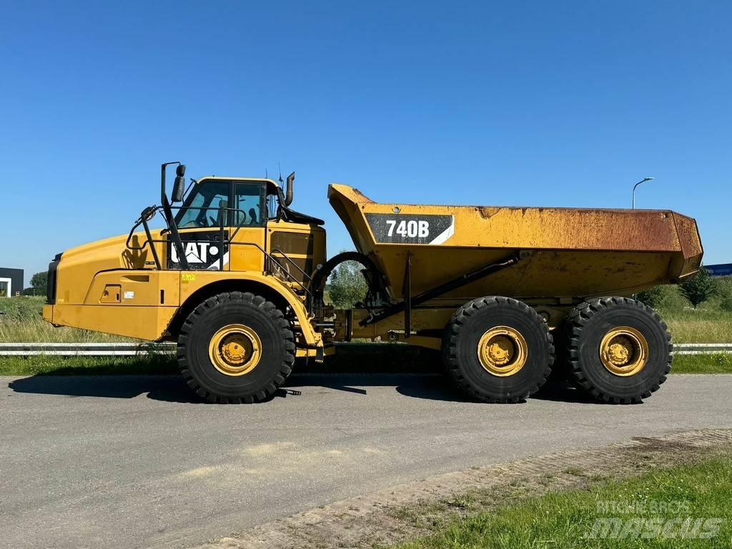 CAT 740B Wozidła przegubowe