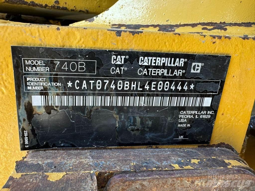 CAT 740B Wozidła przegubowe