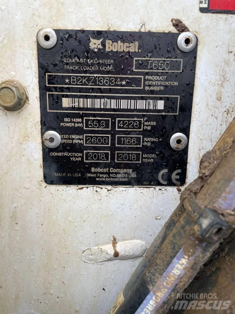 Bobcat T 650 Ładowarki burtowe