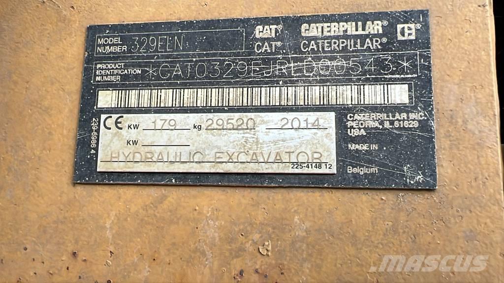CAT 329 E LN Koparki gąsienicowe