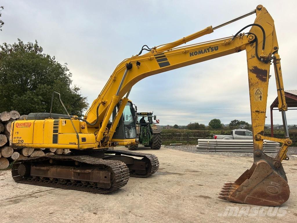 Komatsu PC 210-6K Koparki gąsienicowe