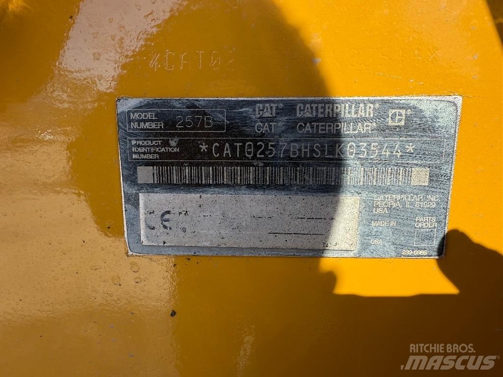 CAT 257 B Ładowarki gąsienicowe