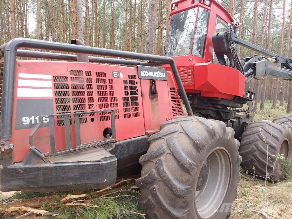Komatsu 911.5 Harwestery
