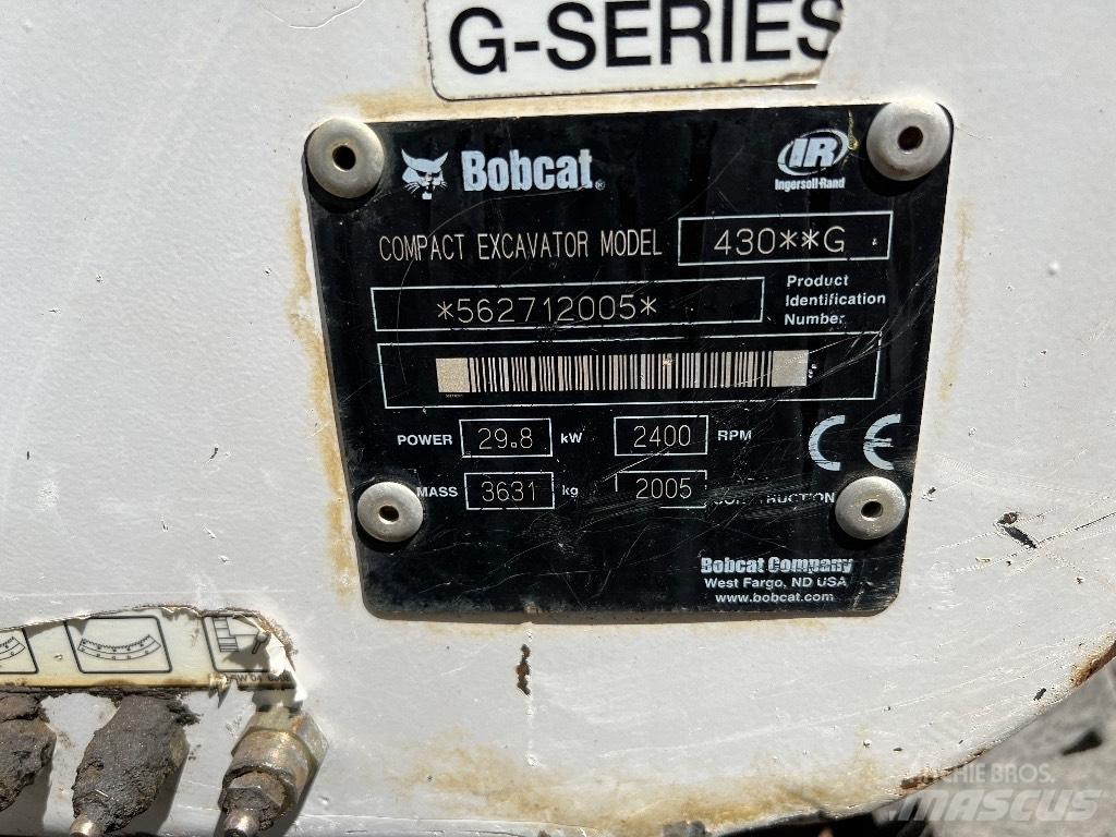Bobcat 430 Minikoparki