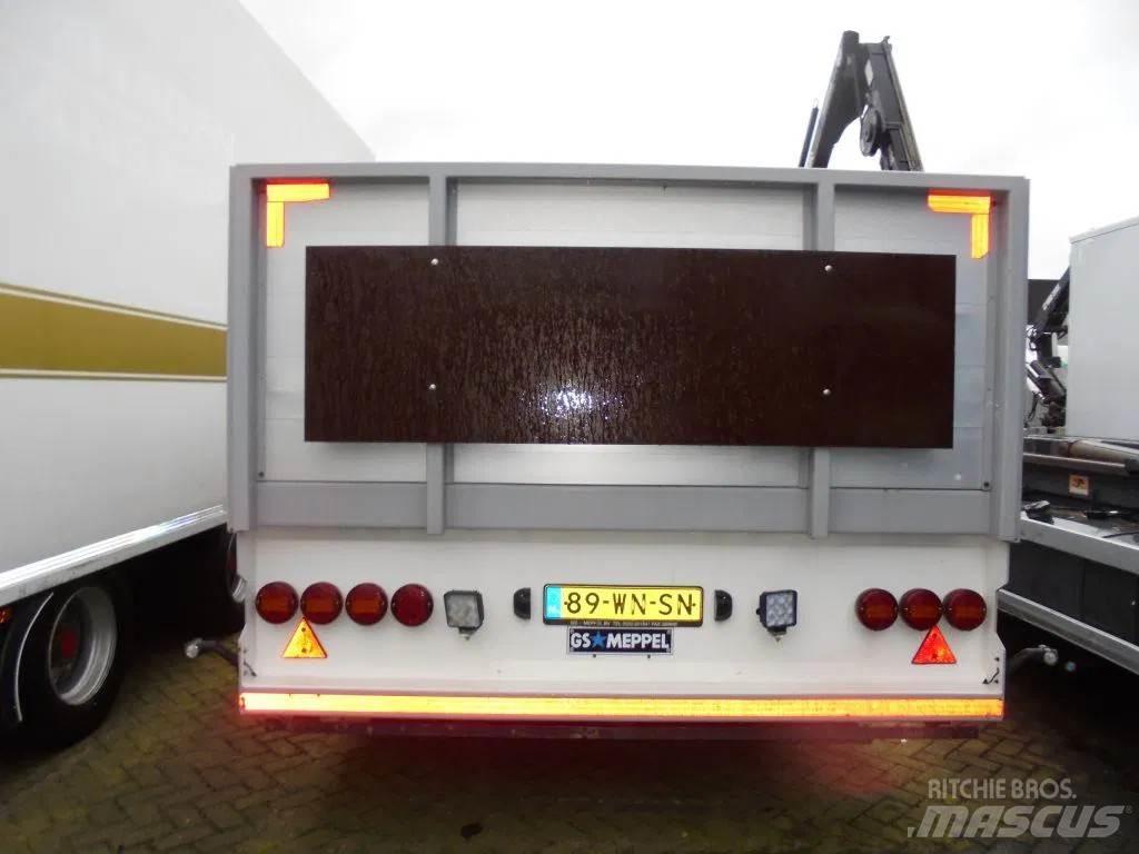 GS AN- 2000 + 2 AXLE Platformy / Przyczepy z otwieranymi burtami