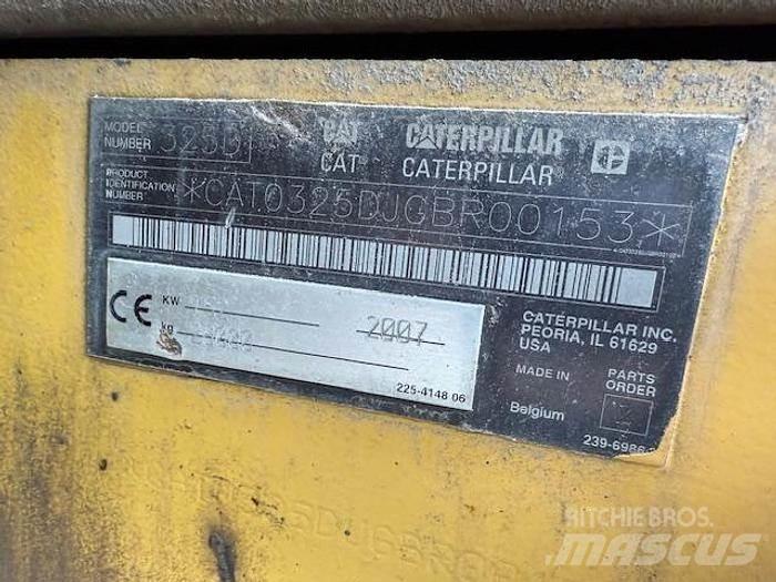 CAT 325 DLN Koparki specjalne