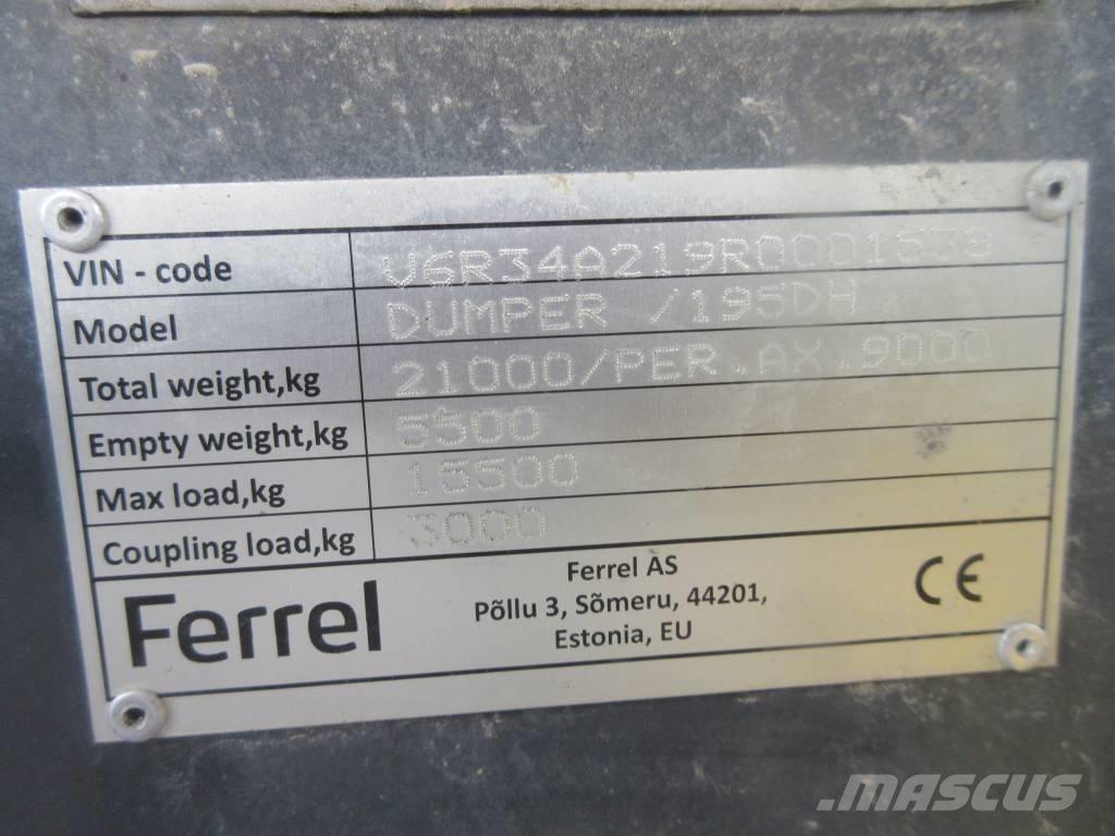 Ferrel 195 DH Wywrotki rolnicze