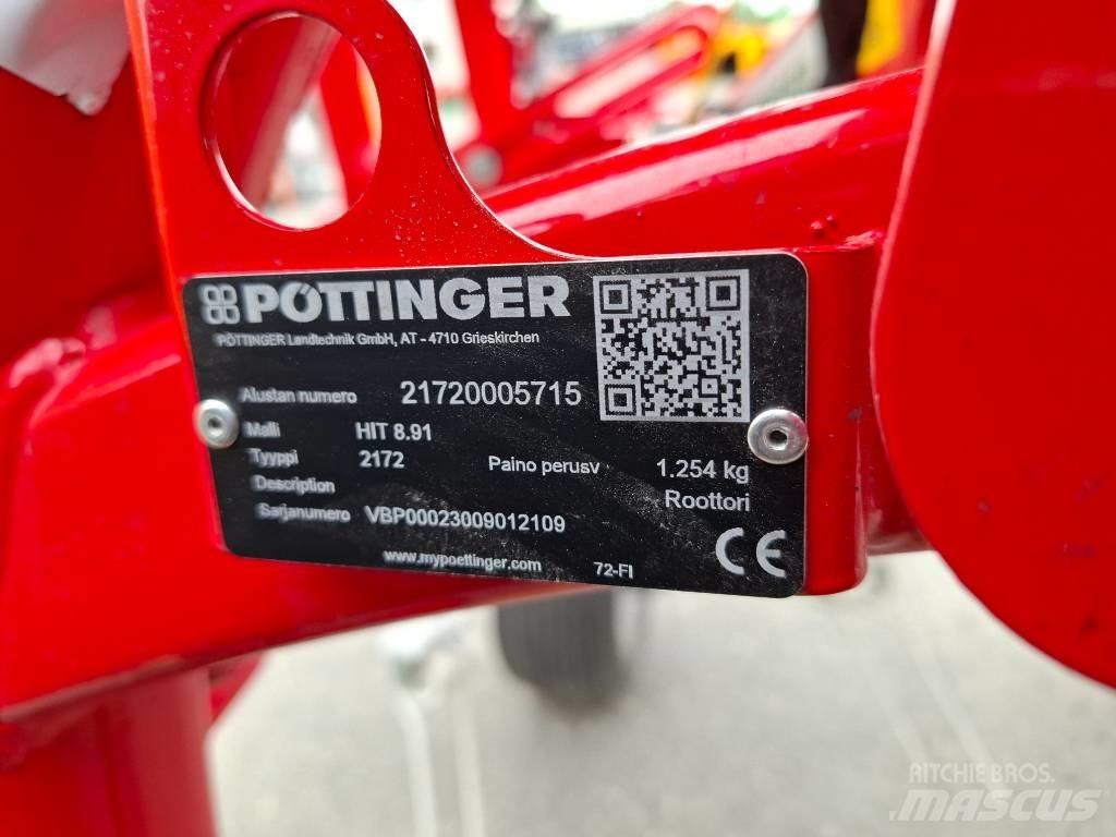 Pöttinger Hit 8.91 Zgrabiarki i przetrząsacze