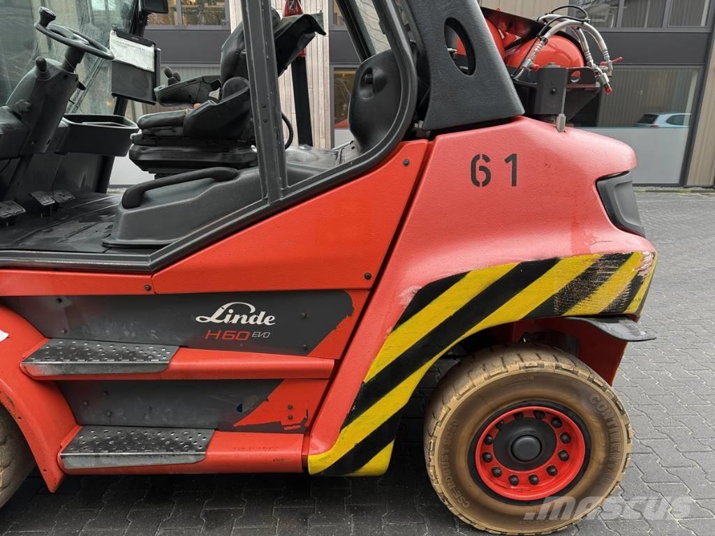 Linde H60T - 03 Wózki LPG