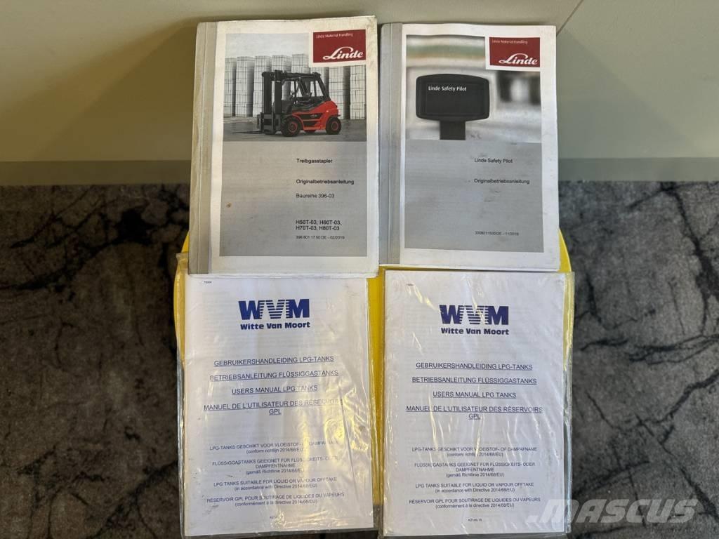 Linde H60T - 03 Wózki LPG