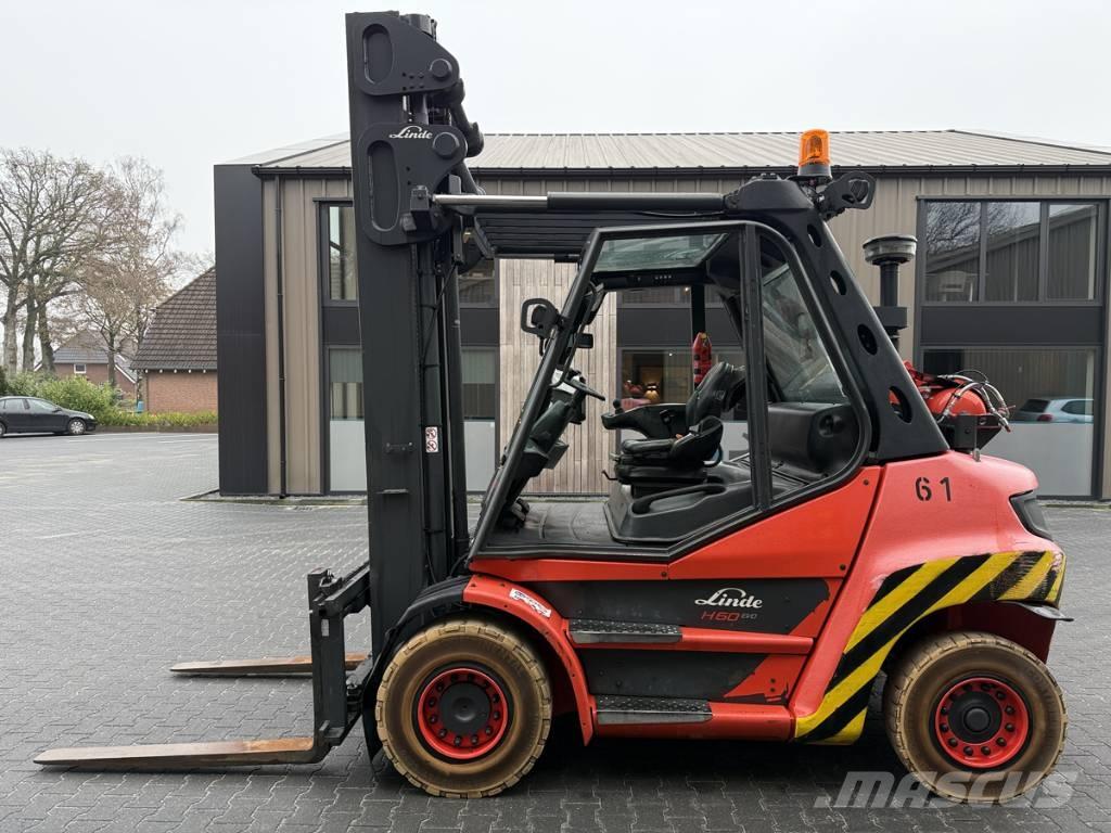 Linde H60T - 03 Wózki LPG