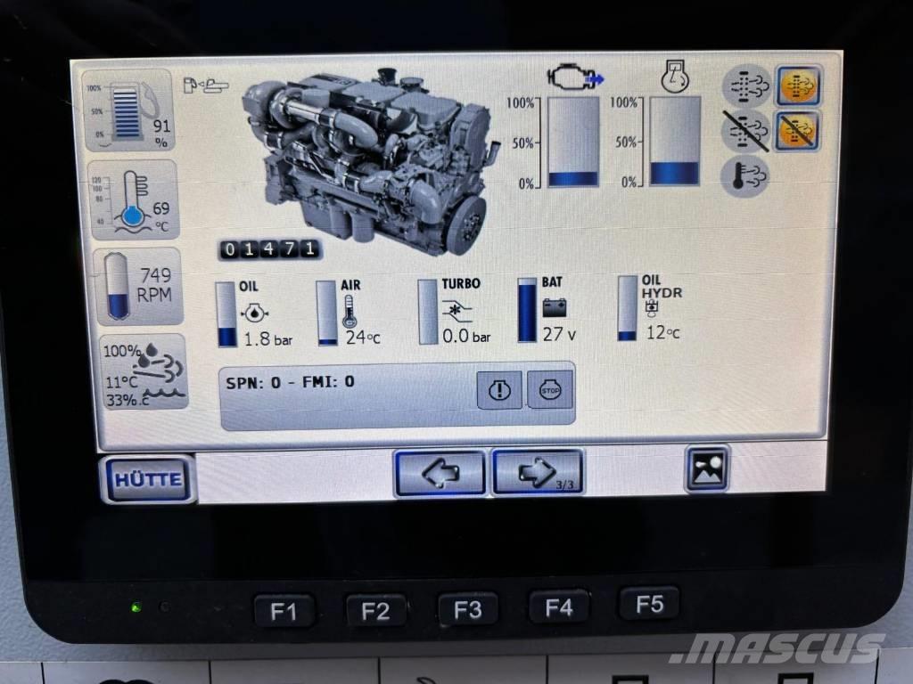 Hütte HBR 205 GT-2 Lekkie wiertnice