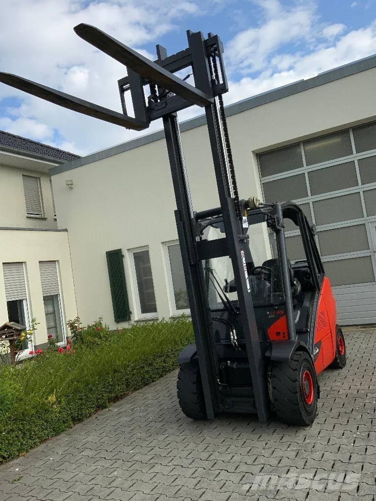 Linde H35T-02 Wózki LPG