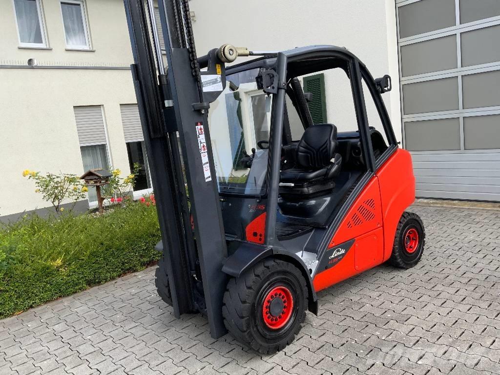 Linde H35T-02 Wózki LPG