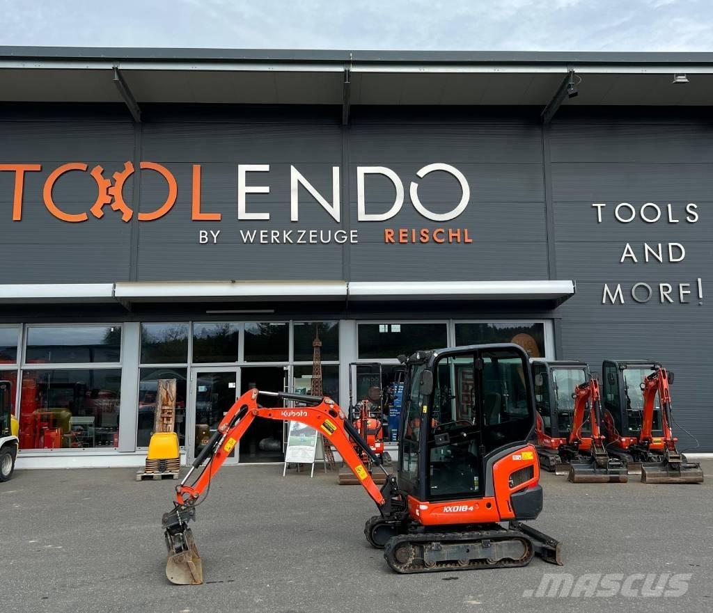 Kubota KX 018-4 Minikoparki