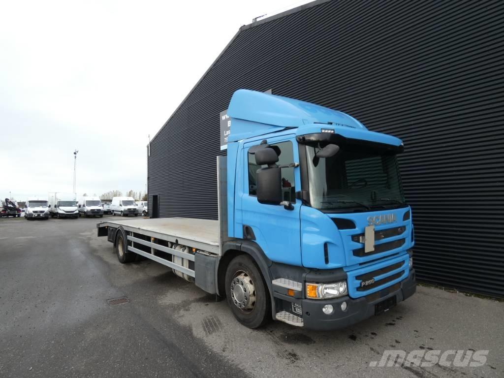 Scania P 250 Ciężarówki typu Platforma / Skrzynia