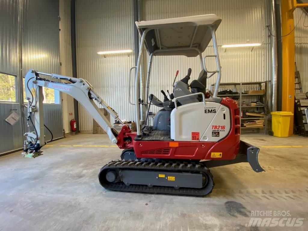 Takeuchi TB 216 A Minikoparki