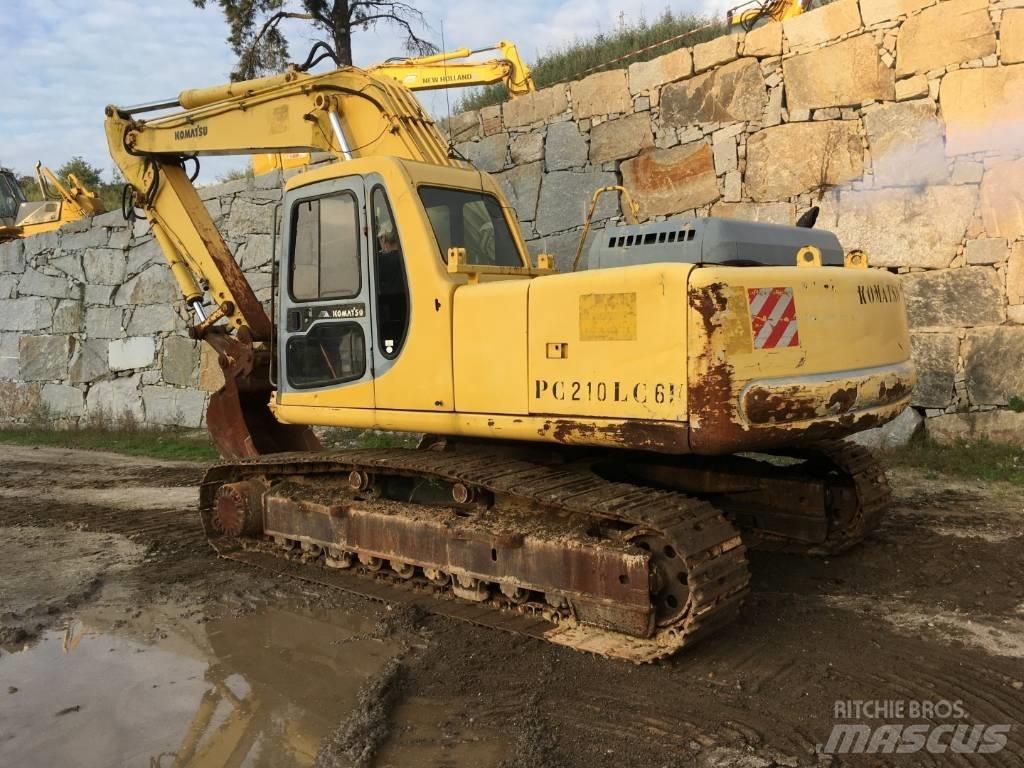 Komatsu PC210LC-6K Koparki gąsienicowe
