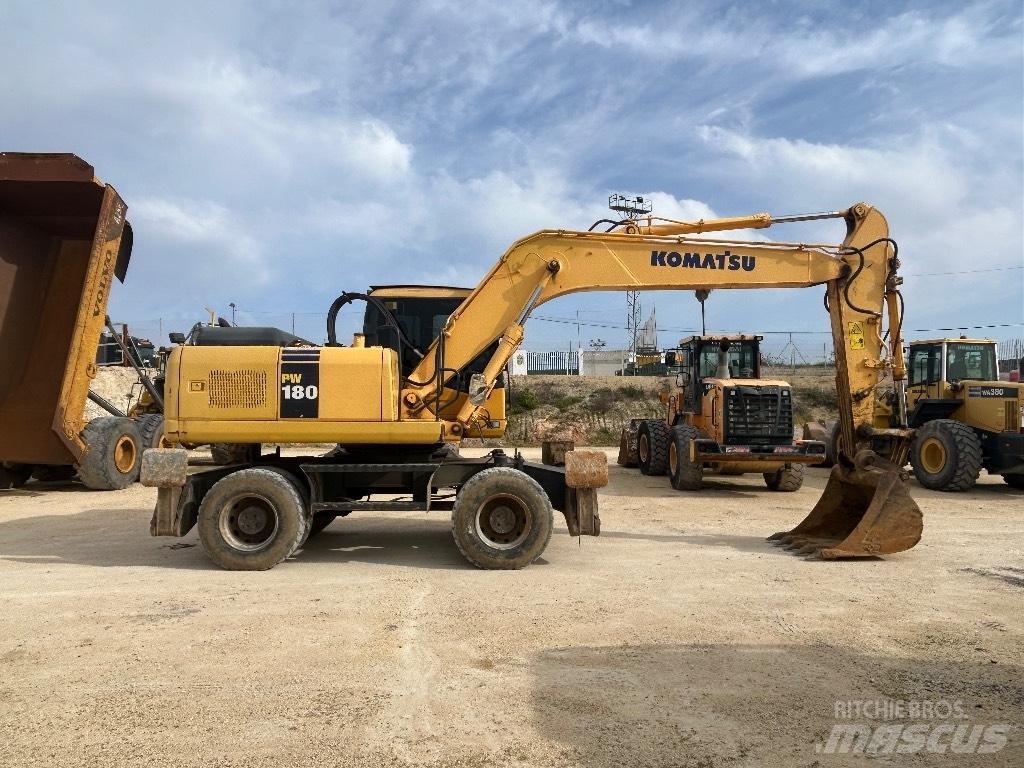 Komatsu PW 180 Koparki kołowe
