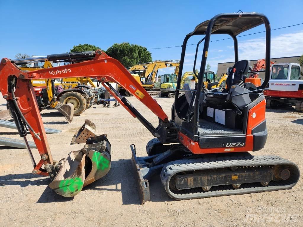 Kubota U 27-4 Minikoparki