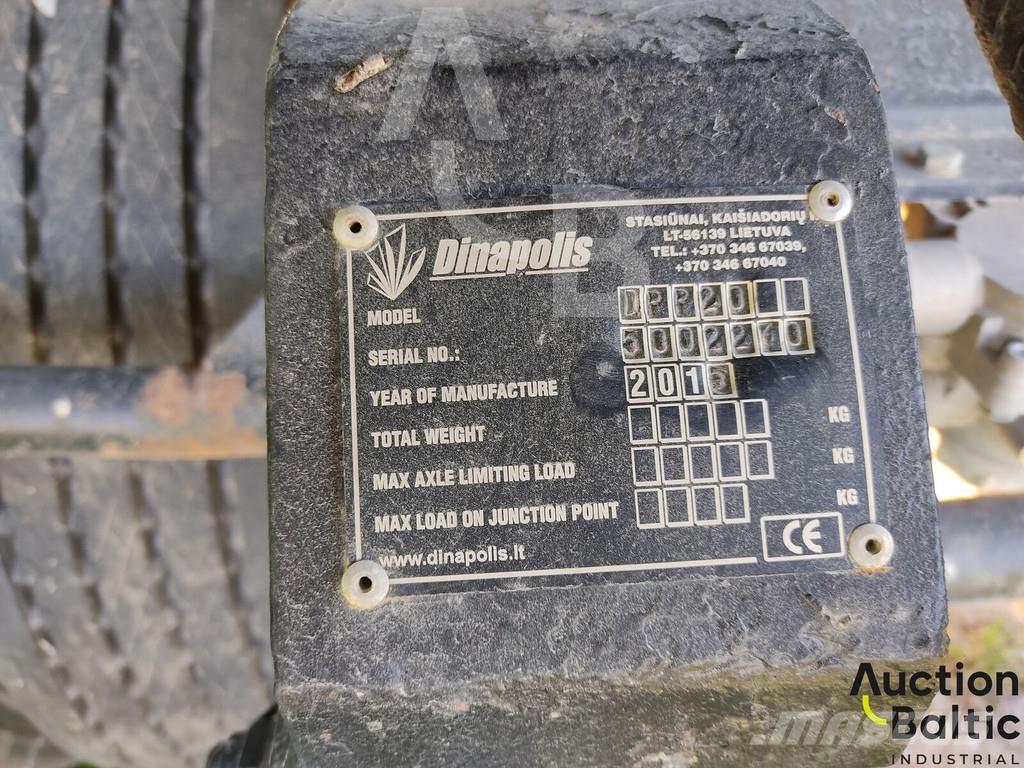 Dinapolis DPP20 Przyczepy wywrotki