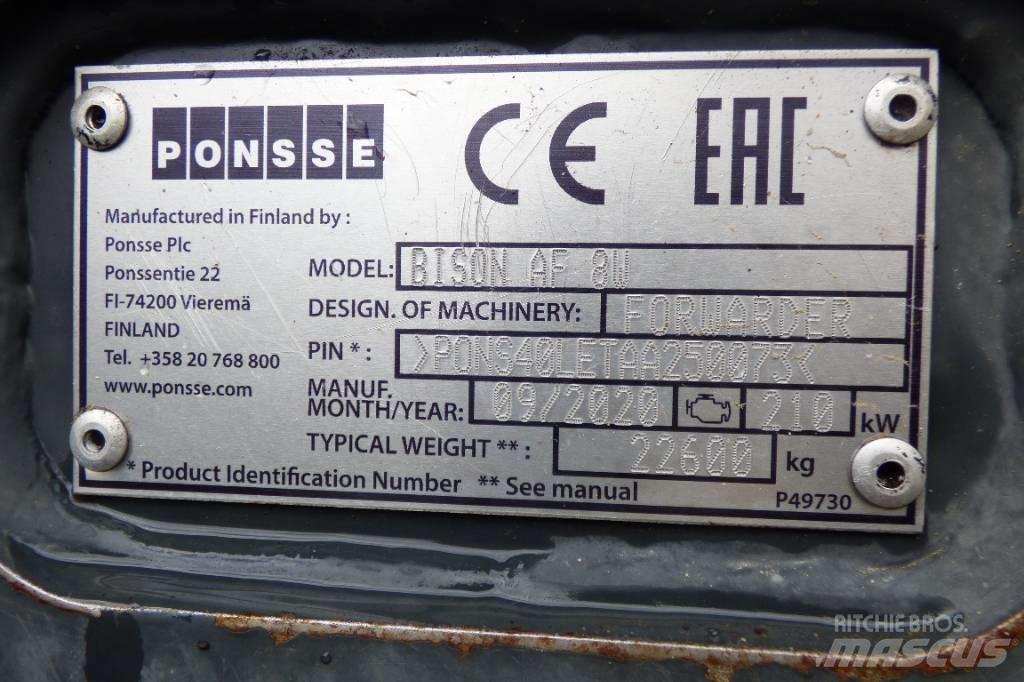 Ponsse Bison AF Forwardery