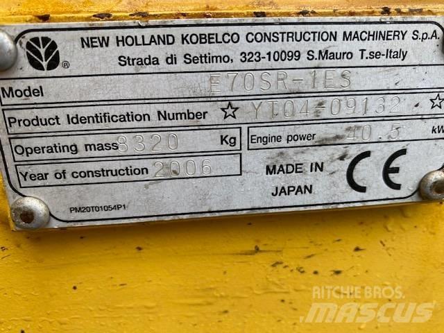 New Holland E 70 SR Midikoparki  7t - 12t