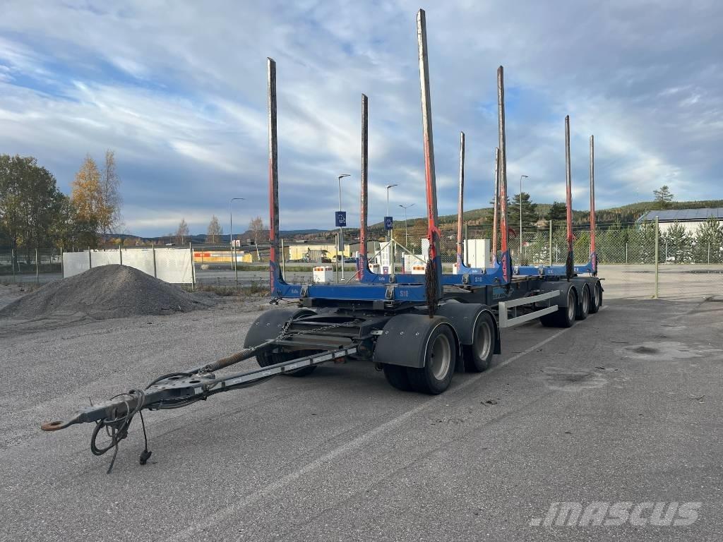  Bodensläp BST542 Przyczepy do przewozu drewna